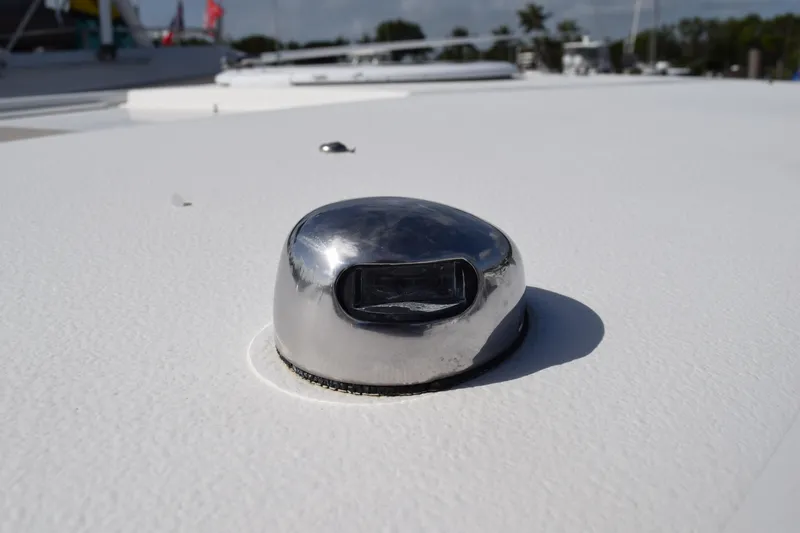 Slide: The Image of 2008 Hydra-Sports Vector 3300 VX boat interior wiring and control panel. - 223