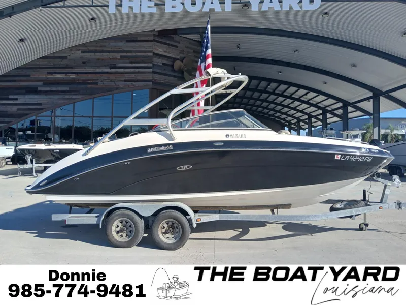 The Image of 2010 Yamaha Boats 242 Limited on trailer at The Boat Yard, Louisiana. - 0