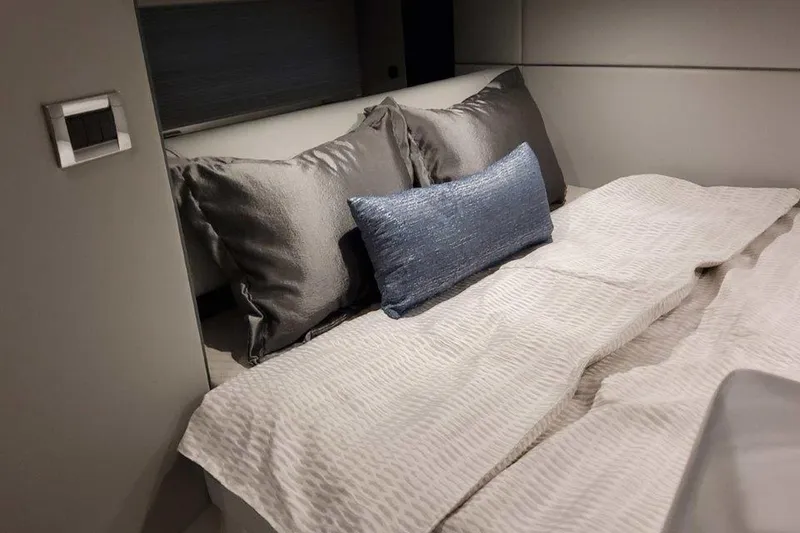 Slide: The Image of Luxurious interior of 2026 Formula 400 Super Sport Crossover with plush seating and modern design. - 32