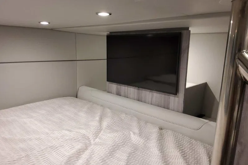 Slide: The Image of Interior of 2026 Formula 400 Super Sport Crossover with sleek upholstery. - 33