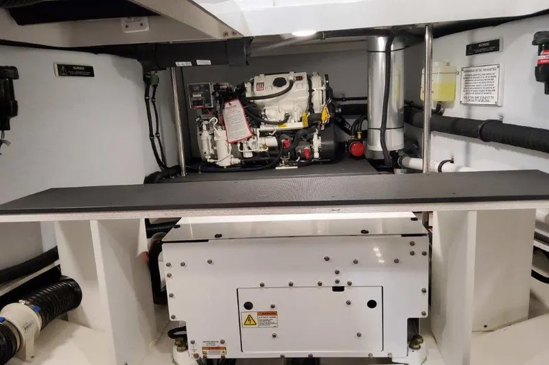 Slide: The Image of Engine room of 2026 Formula 400 Super Sport Crossover with fire suppression system. - 50