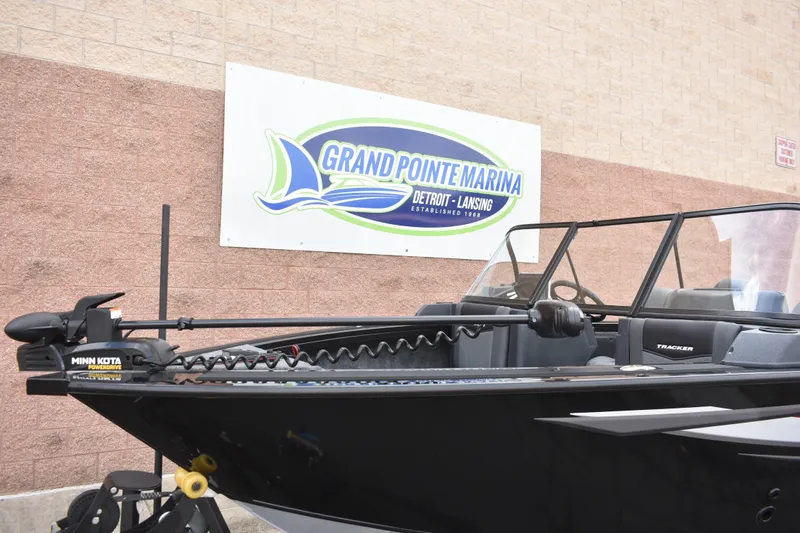 Slide: The Image of 2026 Tracker Targa V-19 WT boat at Grand Pointe Marina, Detroit-Lansing. - 95