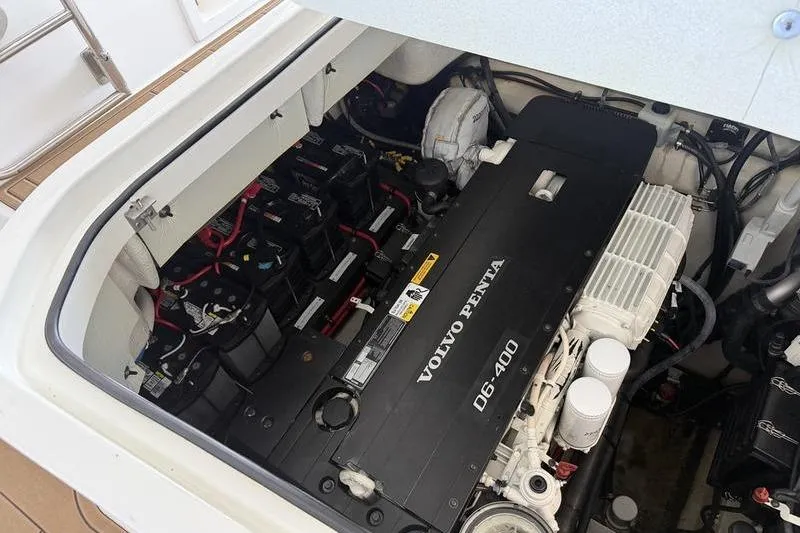 Slide: The Image of Engine compartment of a 2015 Cobalt A40 with Volvo Penta D6-400 engine. - 7