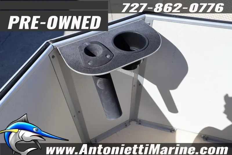 Slide: The Image of Pre-owned 2017 Fiesta 20 FISH boat with cup holders, contact Antonietti Marine. - 22