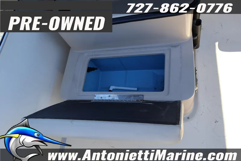 Slide: The Image of Pre-owned 2017 Fiesta 20 FISH boat with storage compartment, available at Antonietti Marine. - 23