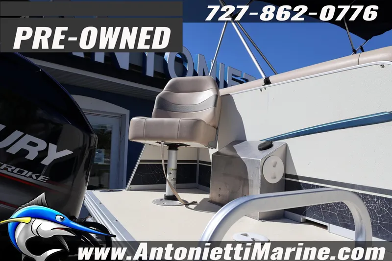 Slide: The Image of Pre-owned 2017 Fiesta 20 FISH boat with seating, displayed at Antonietti Marine. - 9