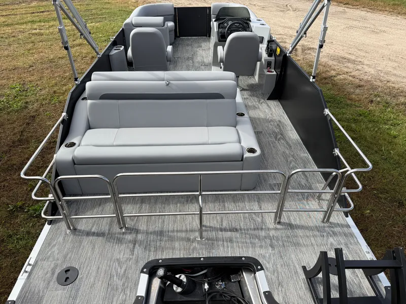 Slide: The Image of Bentley Pontoons Legacy 220 Swingback Pontoon $38995 2026 - 5