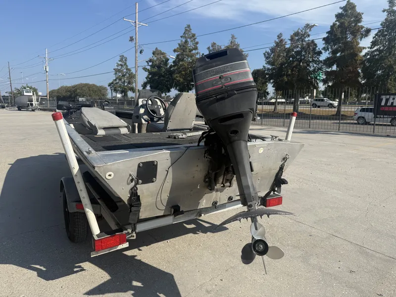 Slide: The Image of Tracker 17 Aluminum Bass Boat 1997 - 3