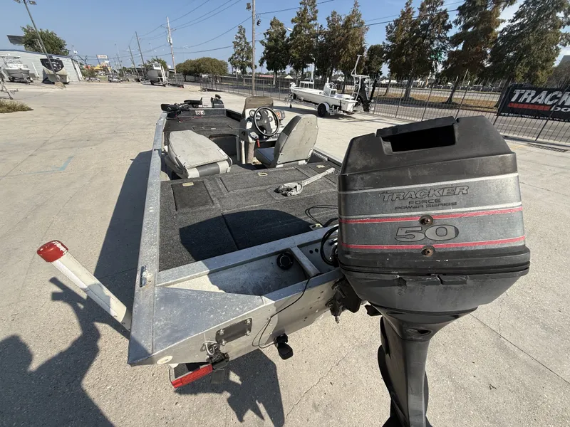 Slide: The Image of Tracker 17 Aluminum Bass Boat 1997 - 4