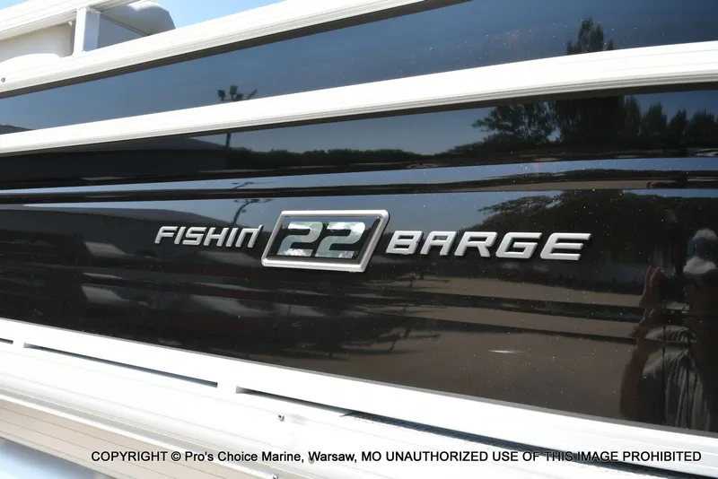 Slide: The Image of Sun Tracker Fishin' Barge 22 DLX w/115HP Pro-XS 4 Stroke 2026 - 4