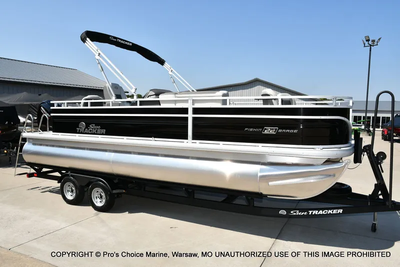 Slide: The Image of Sun Tracker Fishin' Barge 22 DLX w/115HP Pro-XS 4 Stroke 2026 - 83