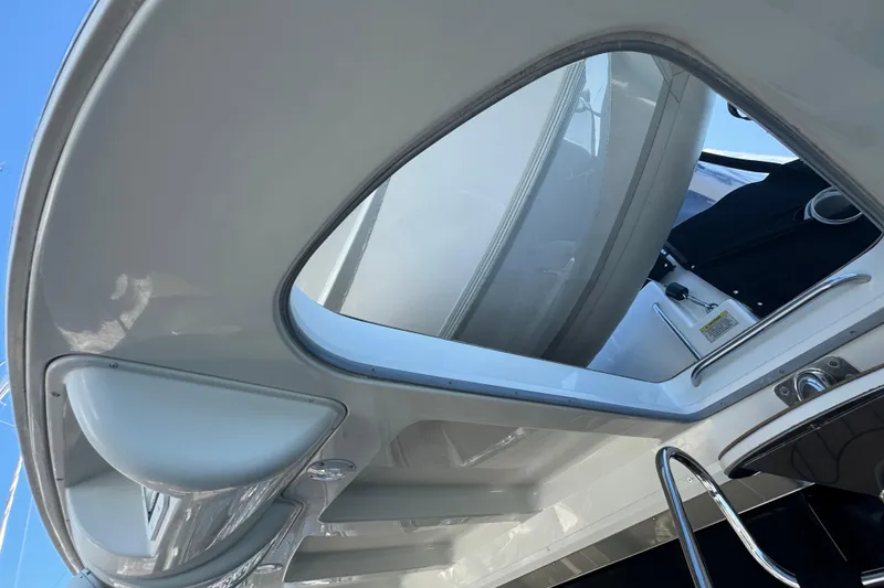 Slide: The Image of 1998 Carver 530 Voyager Pilothouse yacht, showcasing sleek design and modern features. - 73