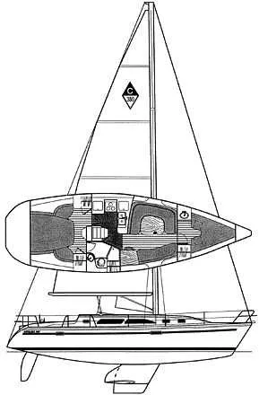 Slide: The Image of Catalina 380 2000 - 70