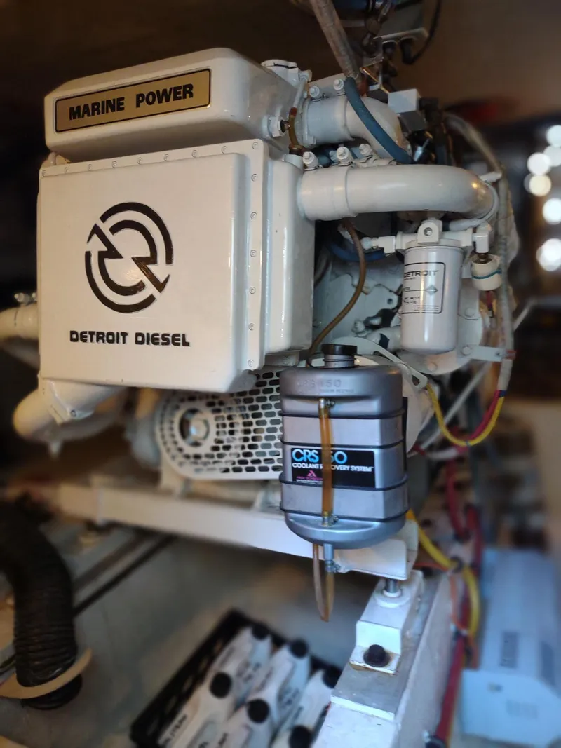 Slide: The Image of Hatteras 50 Sport Deck Motor Yacht 1996 - 108