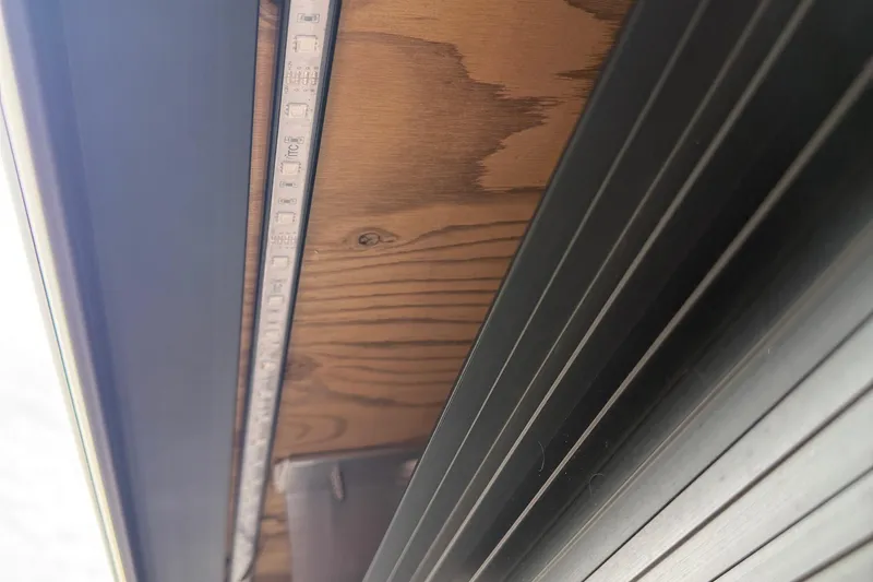 Slide: The Image of LED strip lighting on wooden panel of Viaggio Lago Z22S-CC, 2026 model. - 39