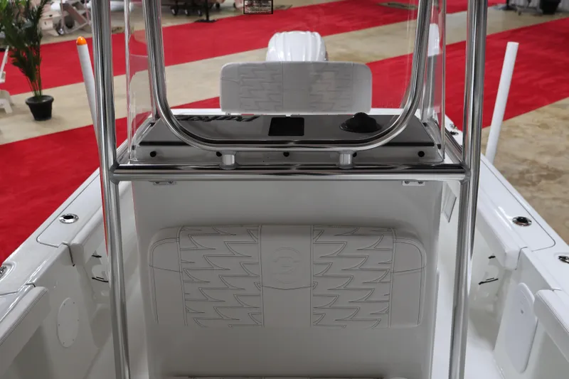 Slide: The Image of 2026 Parker 180 Coastal boat interior with sleek design and modern console features. - 7