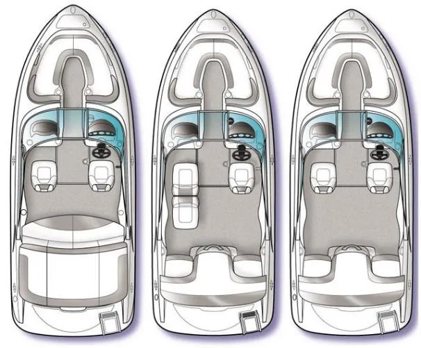 Slide: The Image of Manufacturer Provided Image: Optional deck layouts. - 28