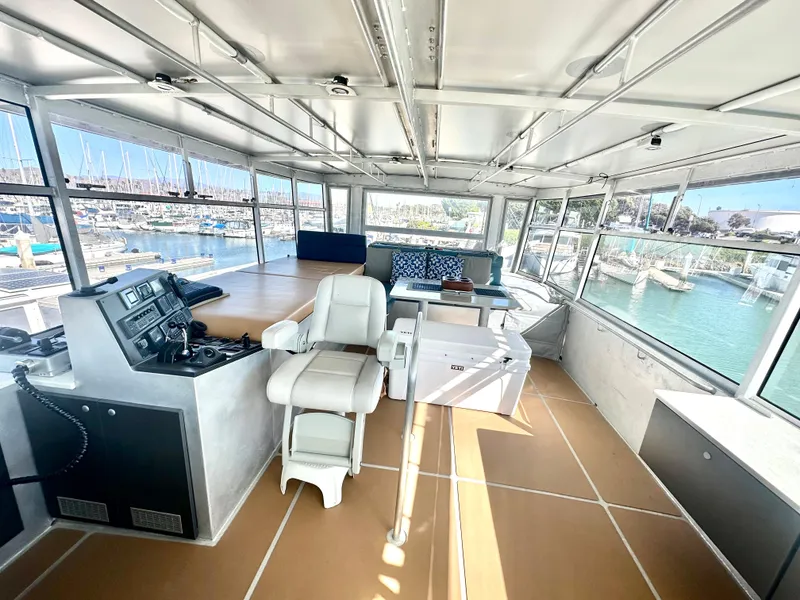 Slide: The Image of Flybridge Looking Aft - 21