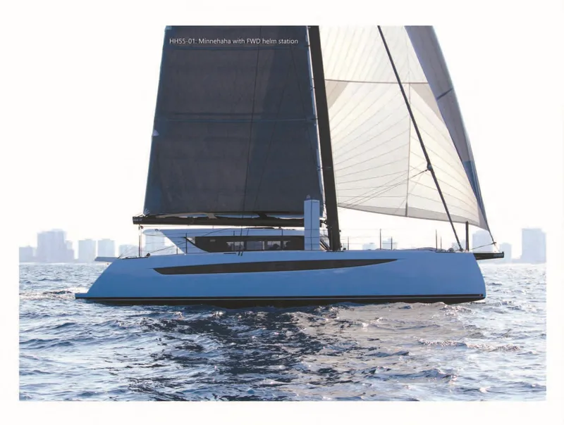 Slide: The Image of HH Catamarans HH55 2017 - 3