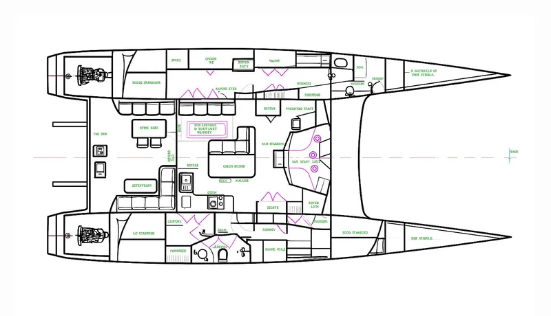 Slide: The Image of HH Catamarans HH55 2017 - 6