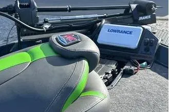 Slide: The Image of 2025 Ranger RT198P Fishing Package with Lowrance electronics and stylish seating. - 6