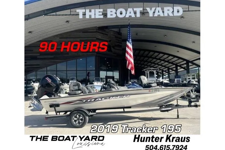 The Image of 2019 Tracker Pro Team 195 boat with 90 hours at The Boat Yard, Louisiana. - 0