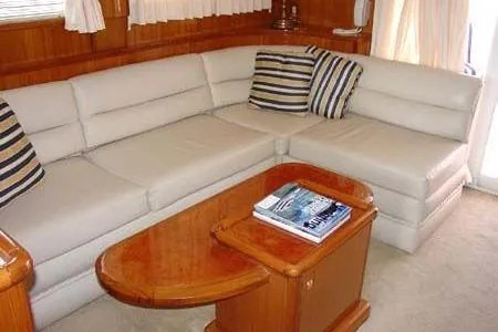 Slide: The Image of Stacked washer and dryer in a 2001 Jefferson Pilothouse 57 yacht interior. - 38