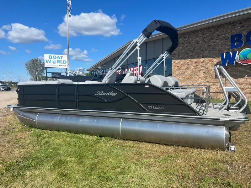Slide: The Image of Bentley Pontoons Legacy 220 QSB Swingback & Honda 4-Stroke EFI 2026 - 38