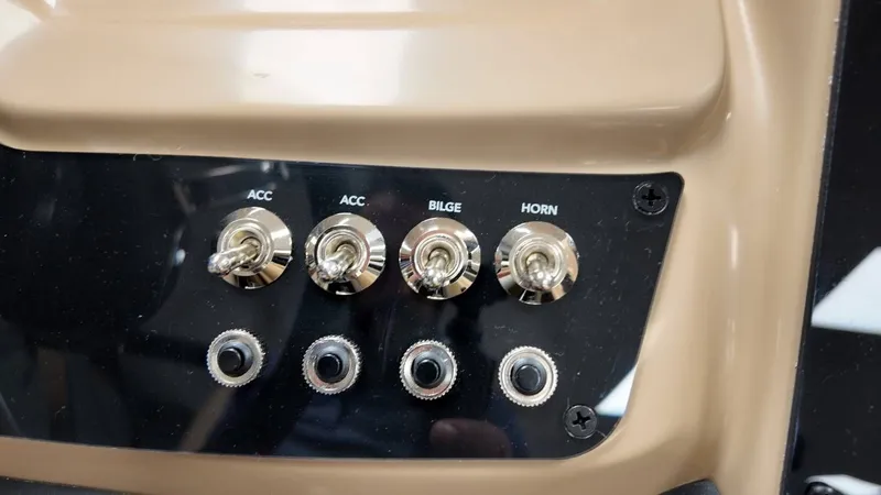 Slide: The Image of Switch panel of 2026 Barletta Cabrio 22QC with ACC, bilge, horn. - 35