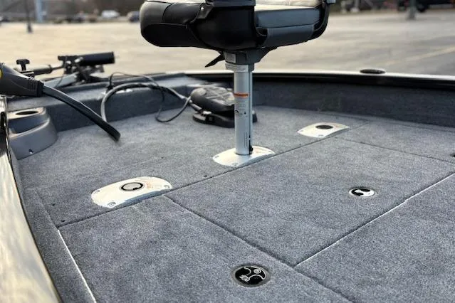 Slide: The Image of Mercury 75 horsepower engine on 2026 Tracker Pro Team 175 Crappie Edition boat. - 34