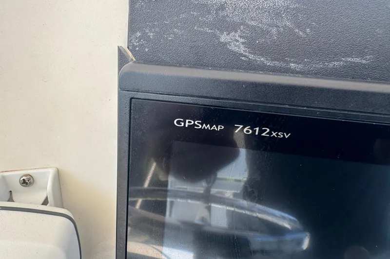 Slide: The Image of GPSMAP 7612xsv display on 1965 Hatteras 41 Convertible boat. - 26