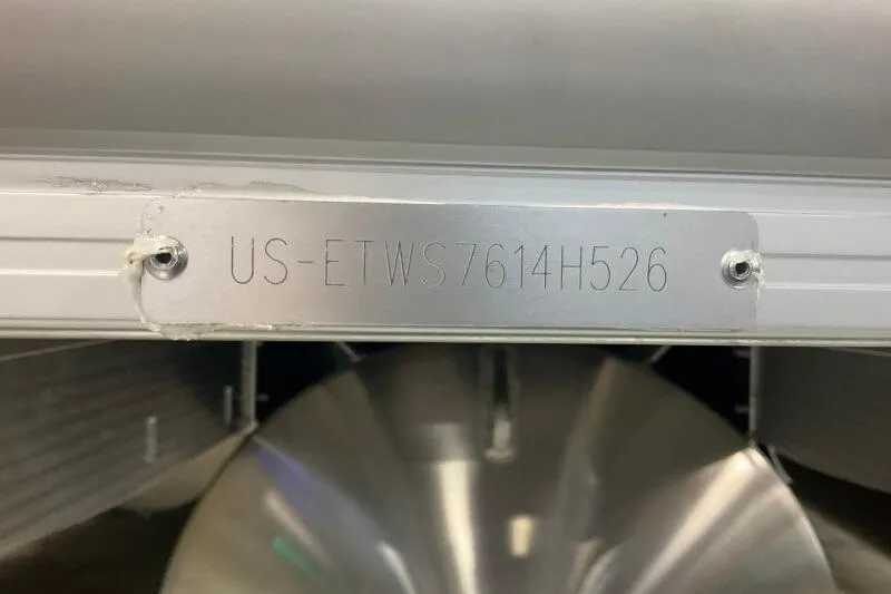 Slide: The Image of Hull identification number on 2026 Bennington 22 SSRSE boat. - 15