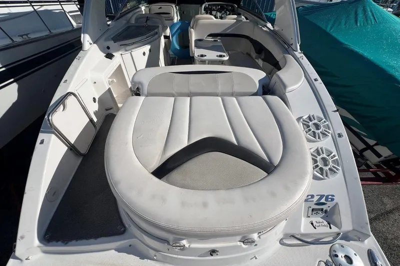Slide: The Image of 2007 Chaparral 276 SSX boat interior with spacious seating and modern design. - 13
