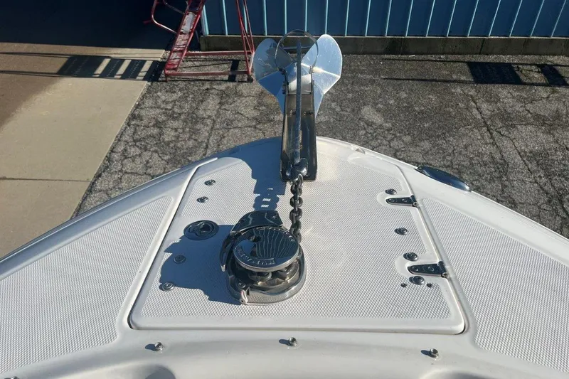 Slide: The Image of Bow of 2007 Chaparral 276 SSX with anchor and winch system. - 15