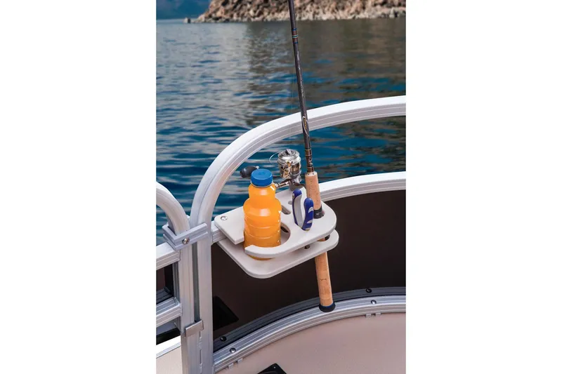 Slide: The Image of 2014 Sun Tracker Bass Buggy 18 DLX with Mercury FourStroke outboard motor. - 5