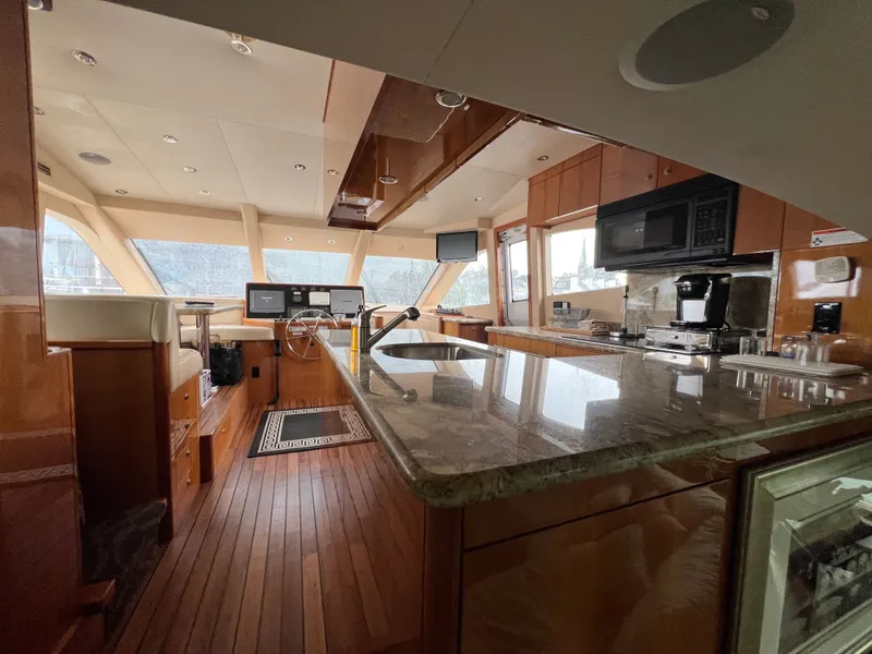 Slide: The Image of Hatteras 64 Motor Yacht 2008 - 5