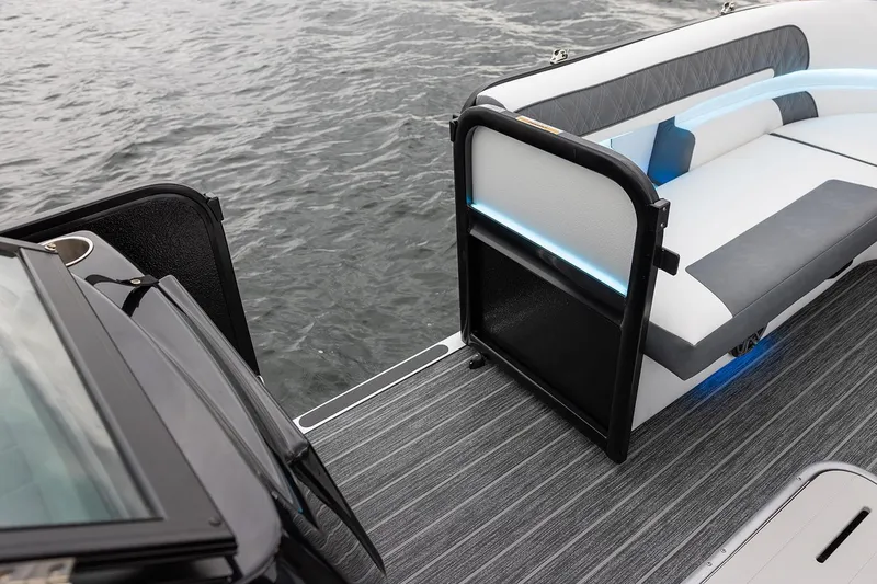 Slide: The Image of Premier 270 Super Sport 2026 boat interior with sleek seating and modern design. - 6