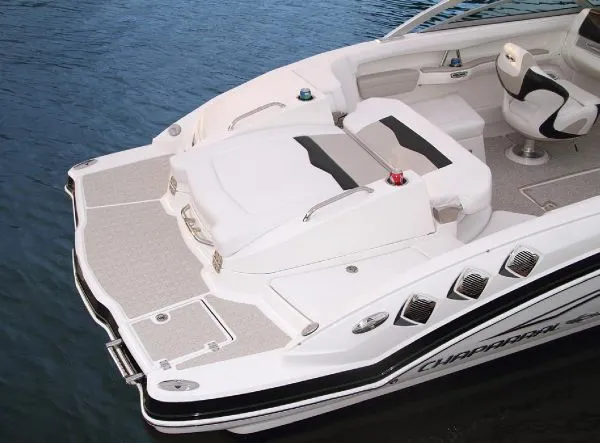 Slide: The Image of Manufacturer Provided Image: 2011 Chaparral 226 SSi boat with spacious deck and comfortable seating. - 20