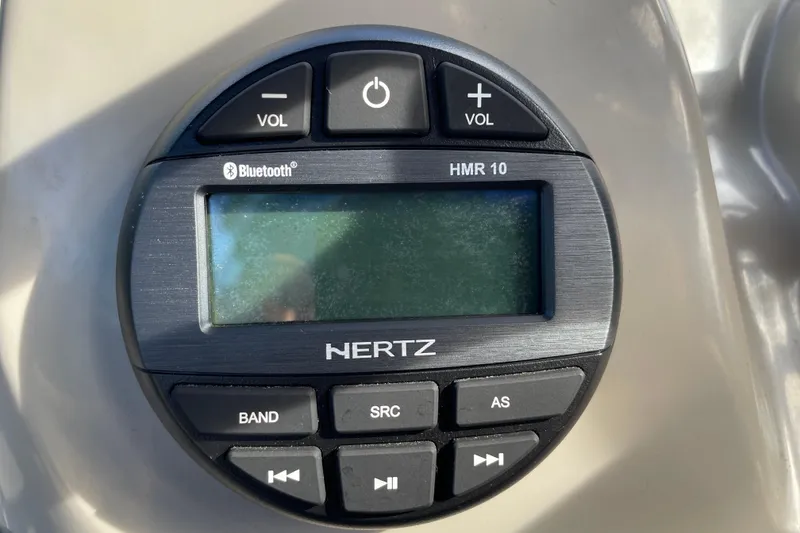 Slide: The Image of Hertz HMR 10 Bluetooth audio system on 2022 Barletta Cabrio 22QC boat. - 30
