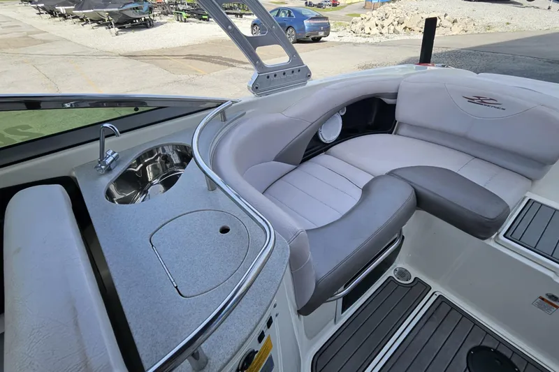 Slide: The Image of 2006 MasterCraft X-80 boat interior with seating and sink area. - 8