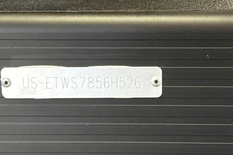 Slide: The Image of 2026 Bennington 22 SSRSF pontoon boat interior with modern seating and steering console. - 13