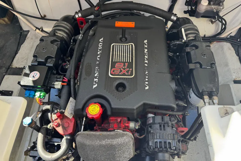 Slide: The Image of Volvo Penta 8.1 GXi engine in a 2003 Cobalt 282 boat. - 4