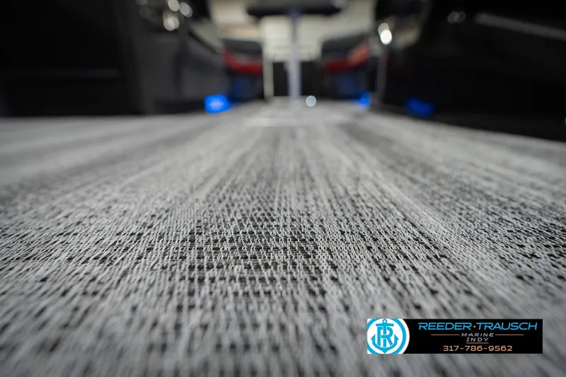 Slide: The Image of Close-up of 2026 Bennington 24 MSB boat flooring with textured design. - 50