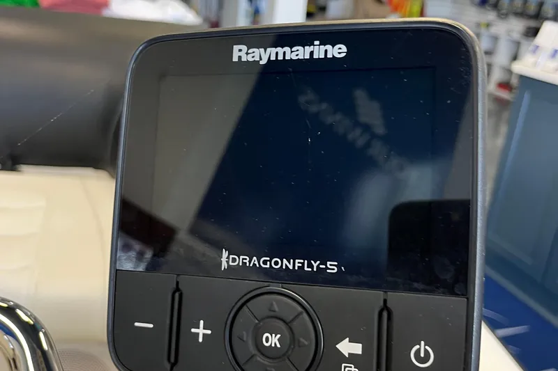 Slide: The Image of Raymarine Dragonfly-5 display on 2023 Williams Jet Tenders Sportjet 345. - 6