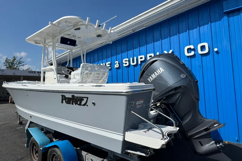 Slide: The Image of 2025 Parker 230 Coastal Elite boat with Yamaha engine at Marine Supply Co. - 5