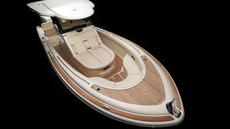 Slide: The Image of Manufacturer Provided Image: 2025 Chris-Craft Catalina 30 boat with sleek design and luxurious seating. - 3