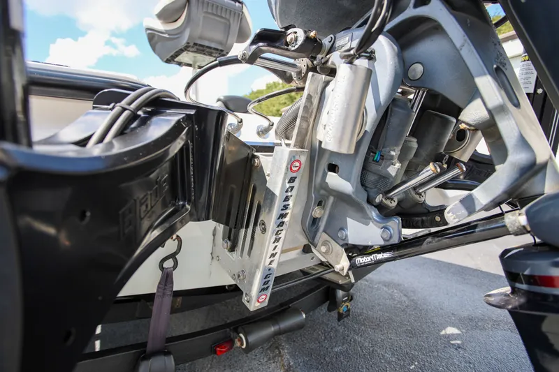 Slide: The Image of 2020 Caymas CX 20 PRO boat engine and motor components close-up. - 19