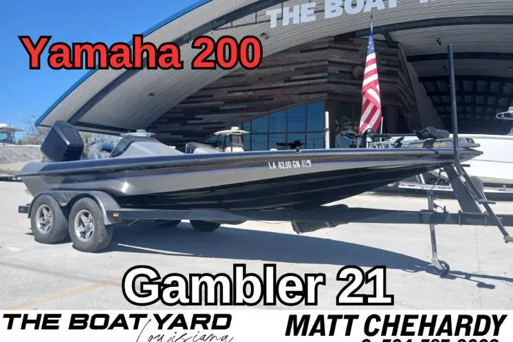 The Image of 1994 Gambler 21 boat with Yamaha 200 engine at The Boat Yard. - 0