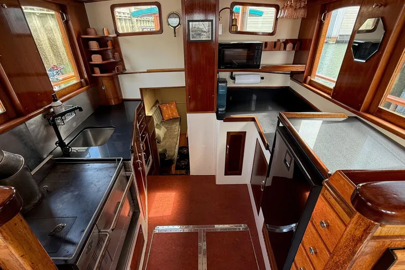 Slide: The Image of Custom 44 Troller - Galley - 3