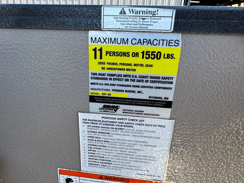 Slide: The Image of Premier 201 Gemini Fish 'n Cruise Pontoon 2011 - 43